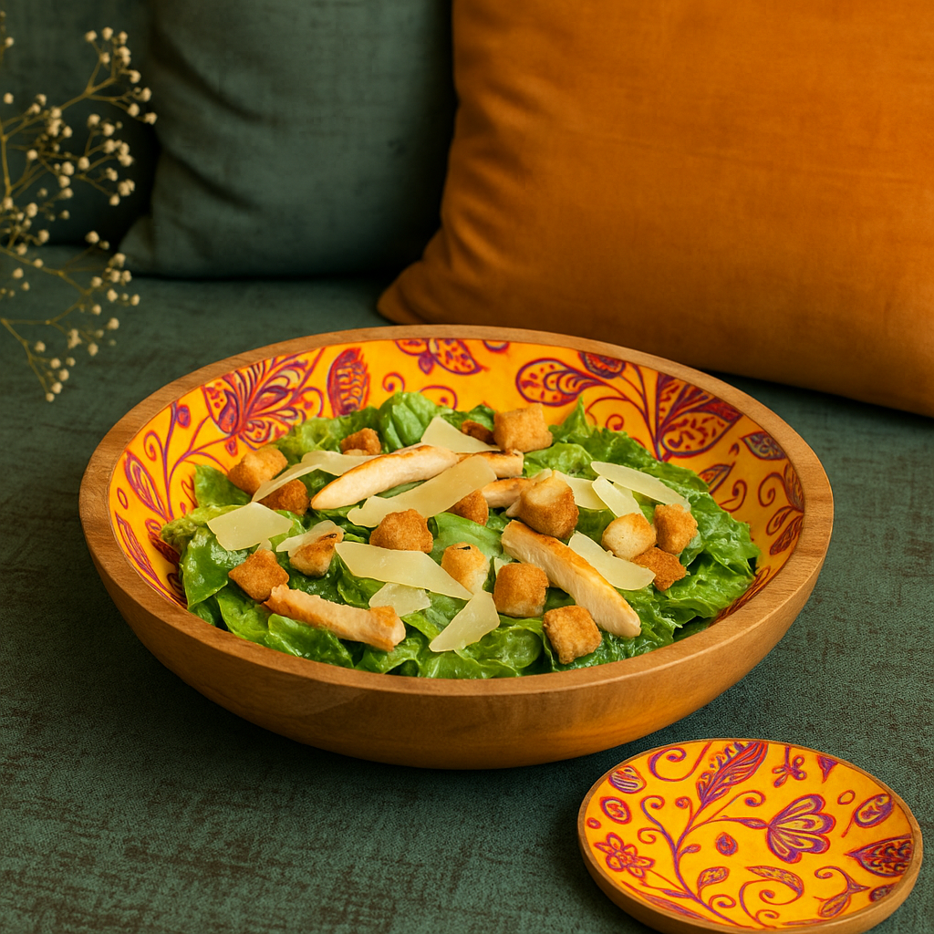 Yellow Mellow - Large Salad Bowl