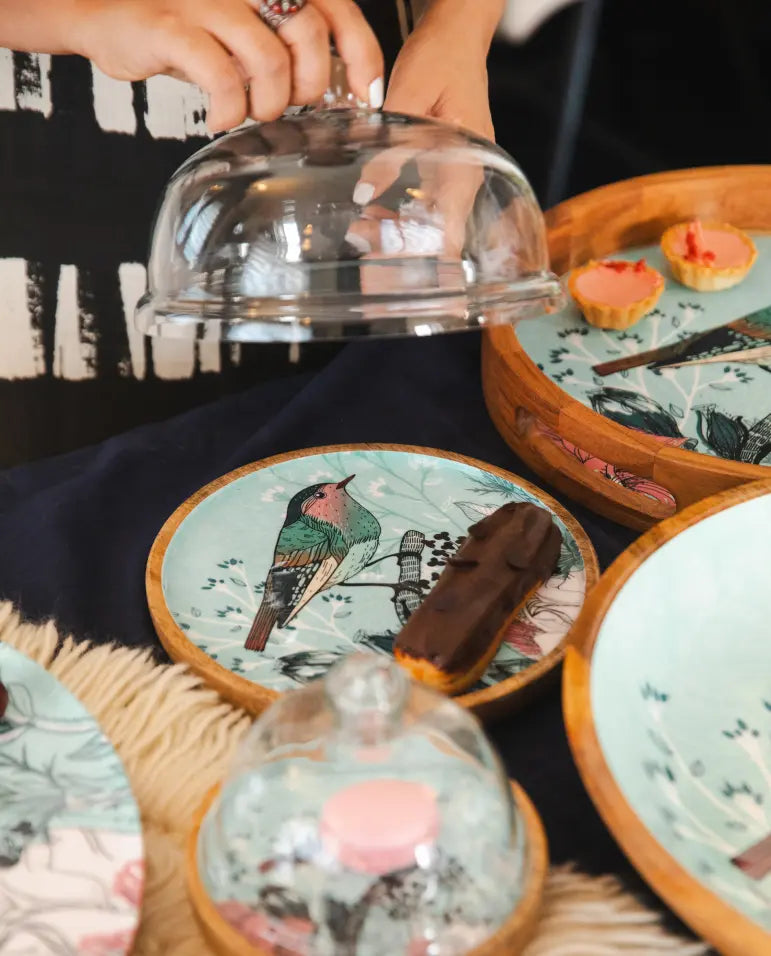 Bird in the Garden - Cake Domes Medium