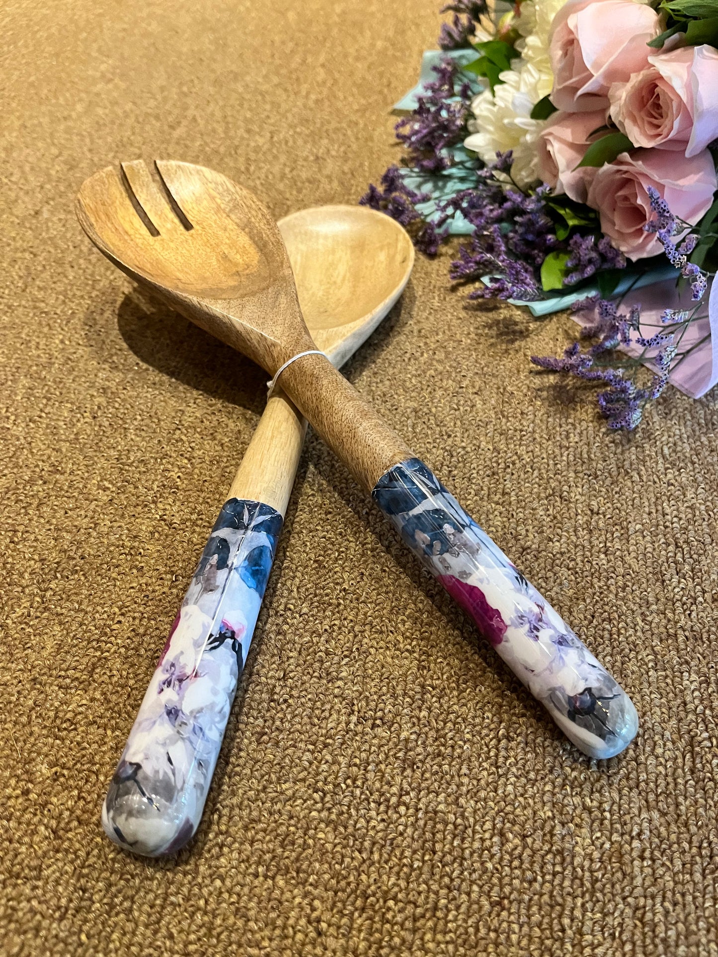 Winter Blossom - Large Spoon