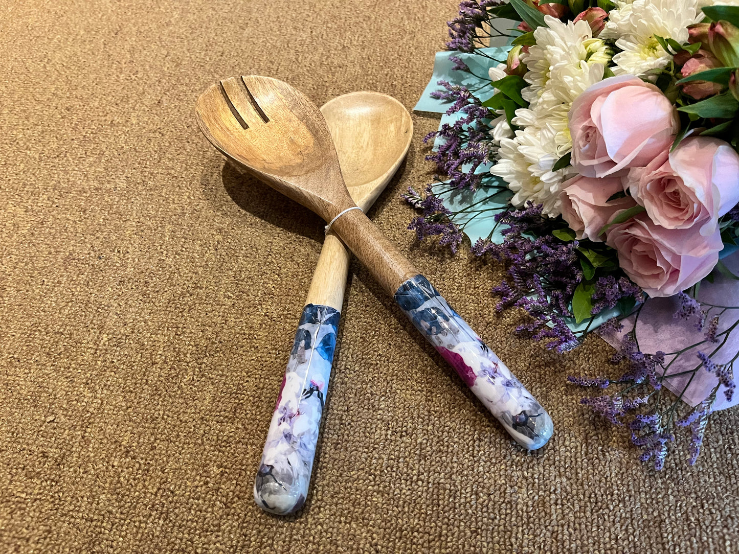 Winter Blossom - Large Spoon