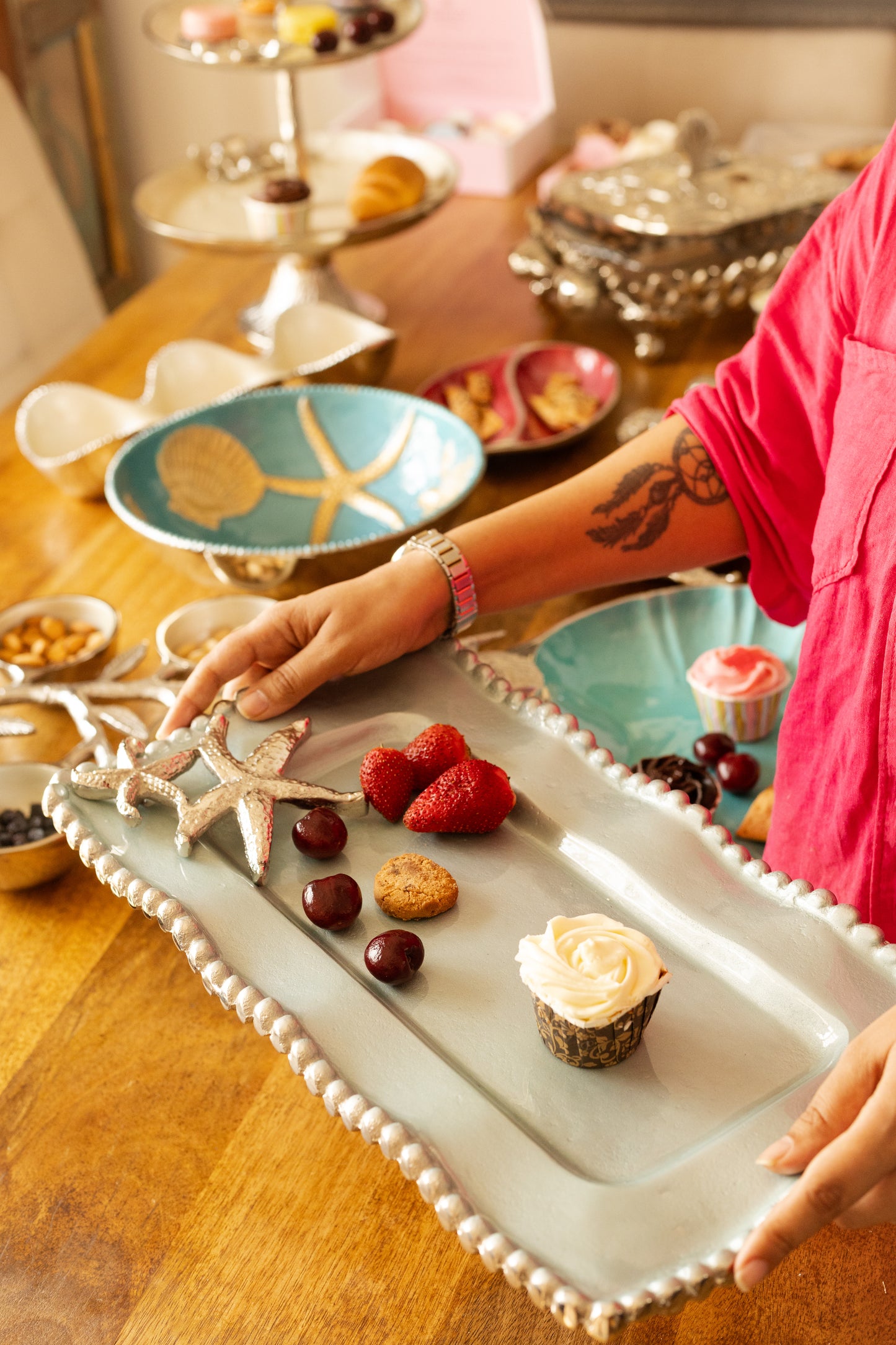 Wavy Serving Platter