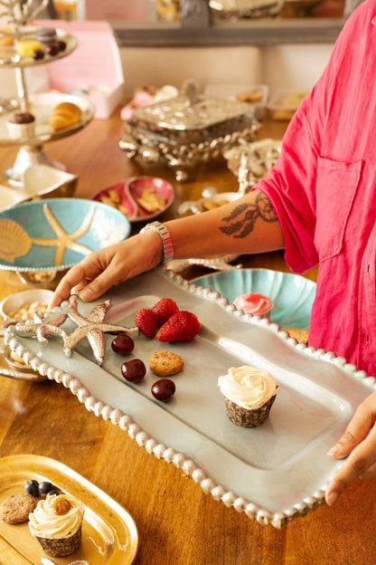 Wavy Serving Platter