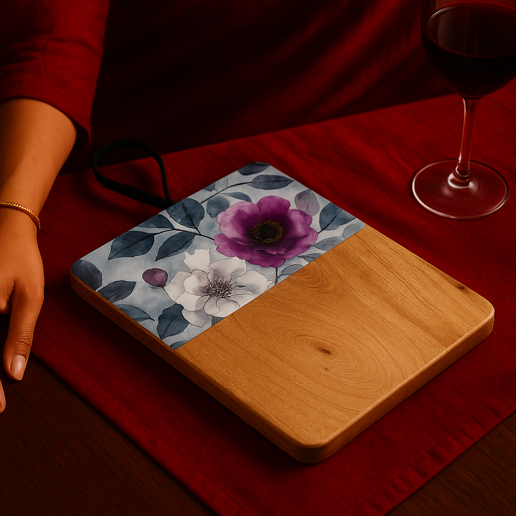 Winter Blossom - Cheese Board Small