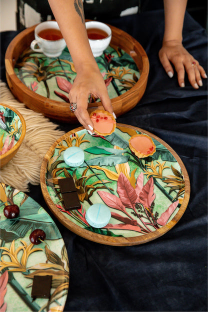 Tropical Garden - Small Platter/Wall Plate