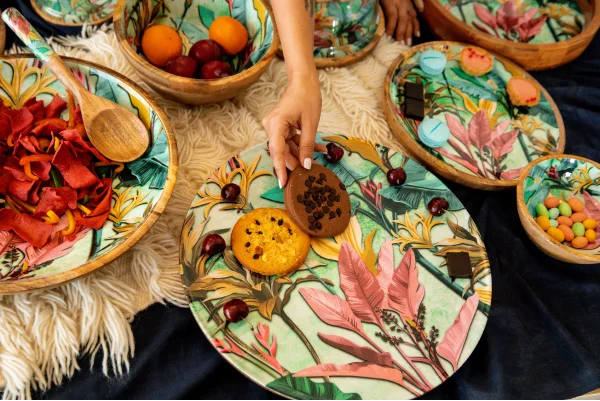 Tropical Garden - Rotating Platter