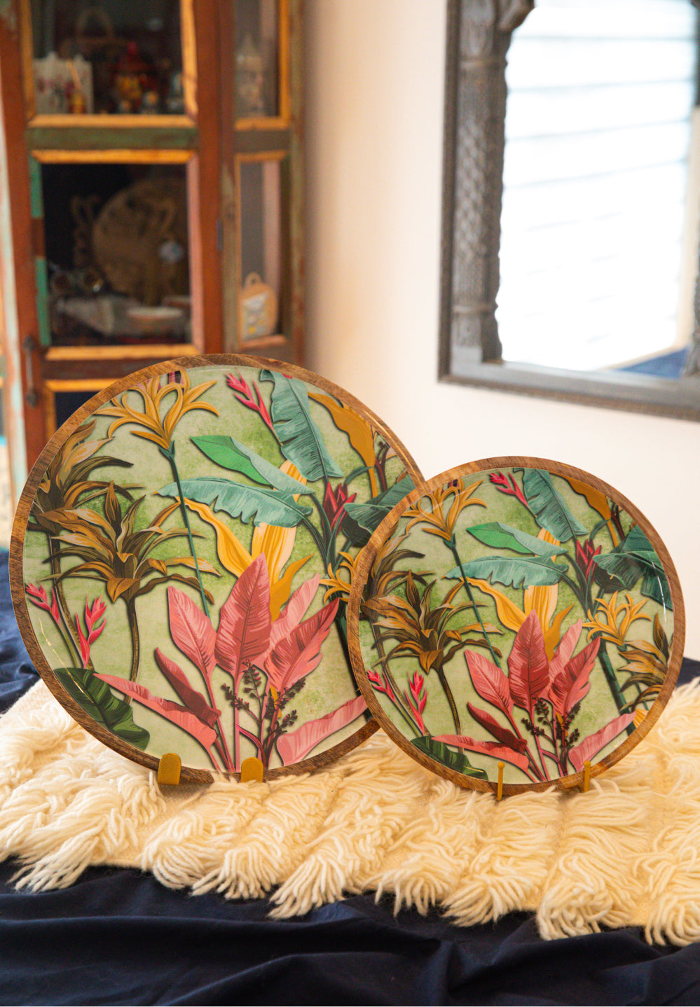 Tropical Garden - Small Platter/Wall Plate