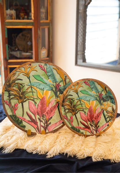 Tropical Garden - Small Platter/Wall Plate