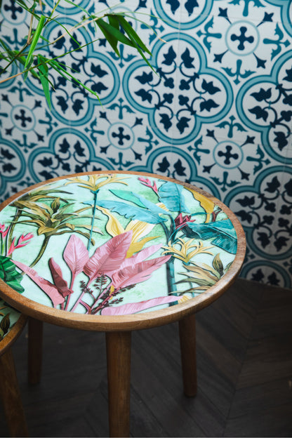 Tropical Garden - Nested Tables