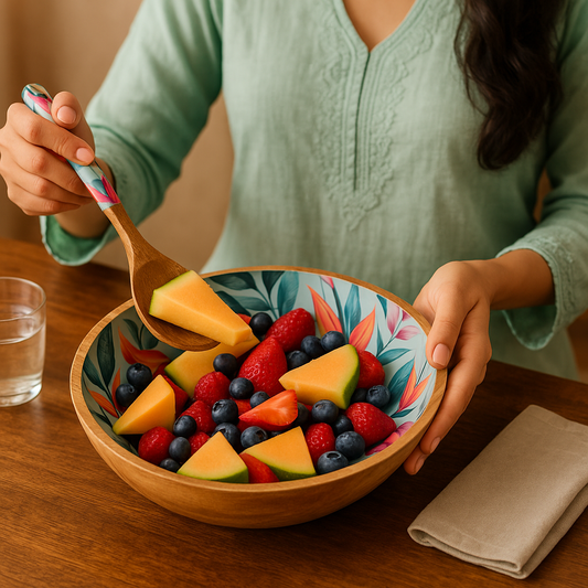 Hawaiian - Large Salad Bowl