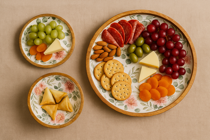 Flower Blossom - Large Platter/Wall Plate
