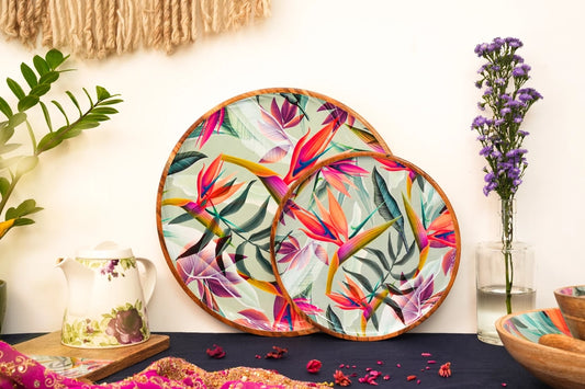 Hawaiian - Set of 2 Platters