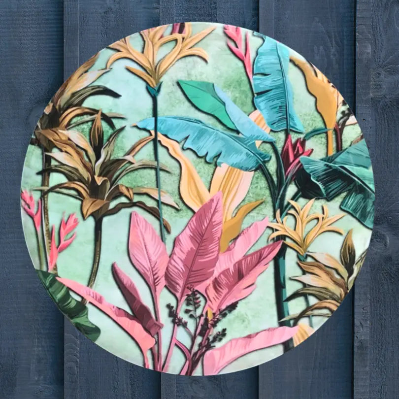 Tropical Garden - Rotating Platter