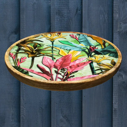 Tropical Garden - Large Platter/Wall Plate