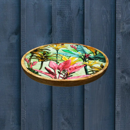 Tropical Garden - Small Platter/Wall Plate