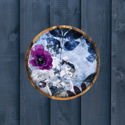 Winter Blossom - Large Platter/Wall Plate