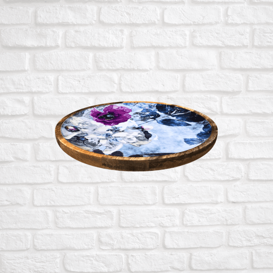 Winter Blossom - Large Platter/Wall Plate