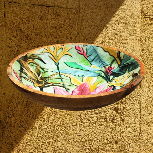 Tropical Garden - Large Salad Bowl