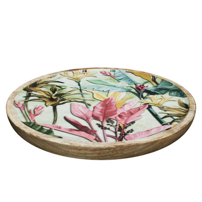 Tropical Garden - Small Platter/Wall Plate