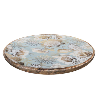 Golden Nightingale - Small Platter/Wall Plate