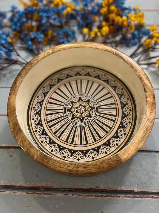 Moroccan Medallion Serve Bowl