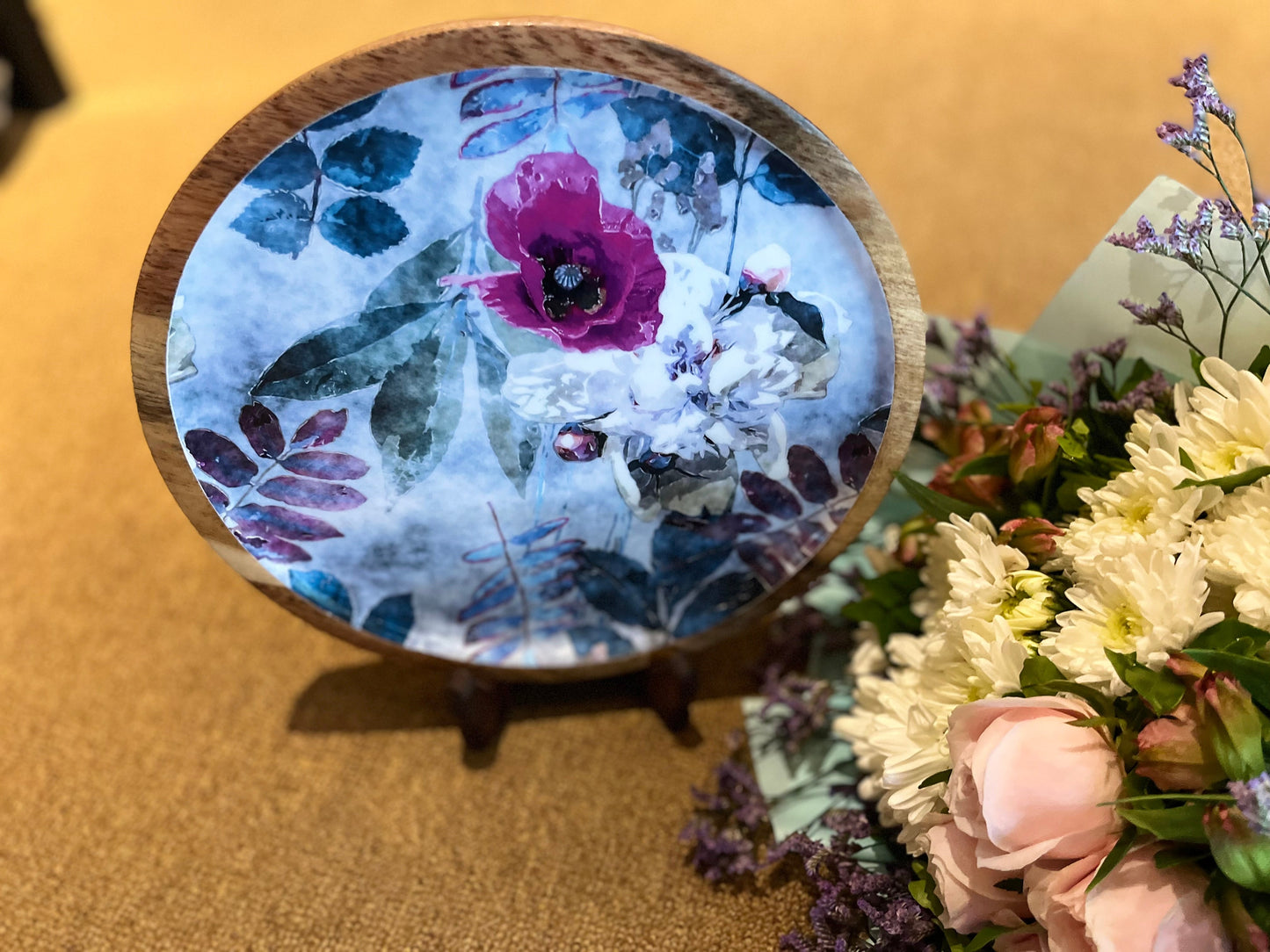 Winter Blossom - Plate for Corporate Gifts