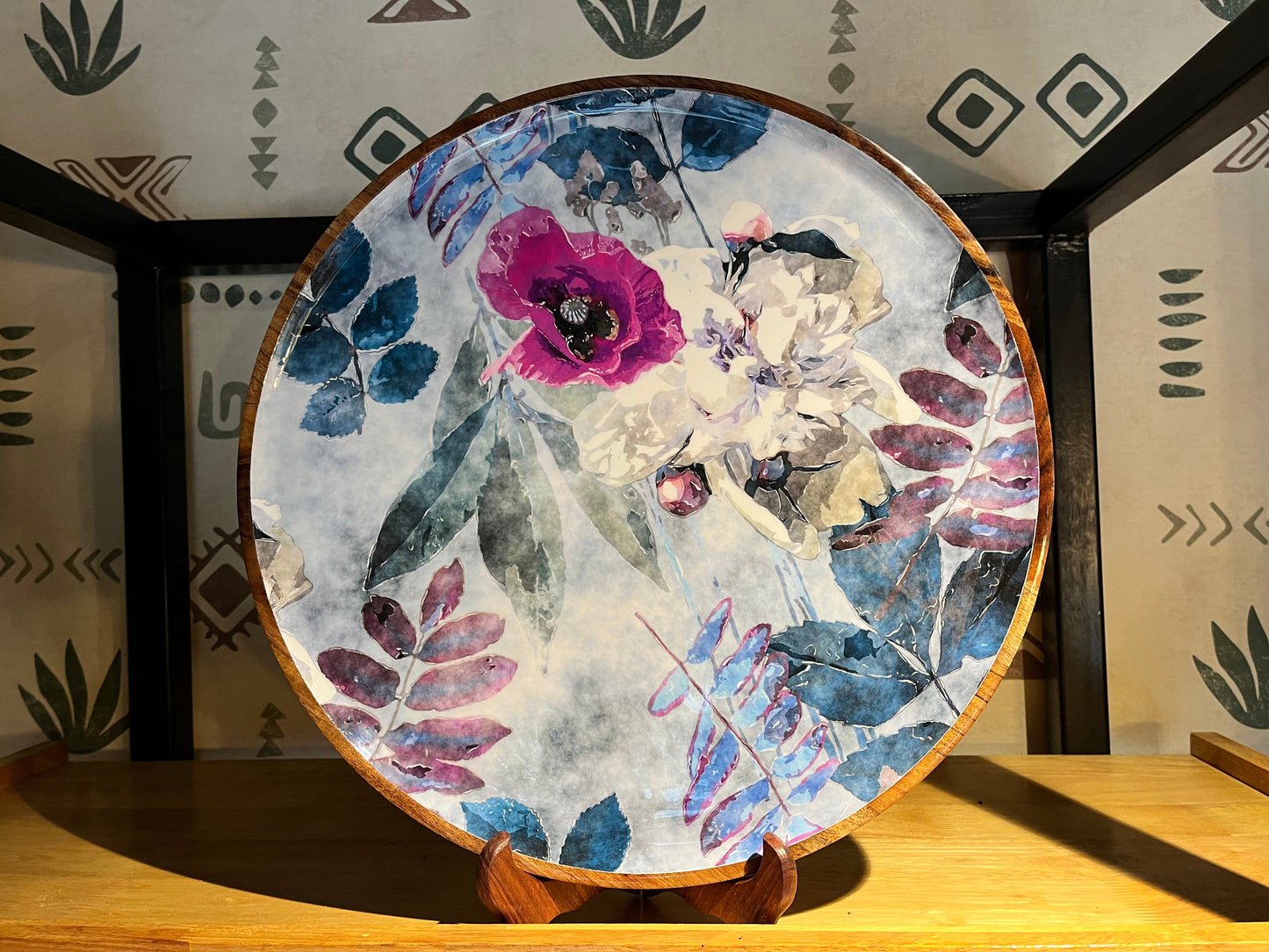 Winter Blossom - Large Platter for Corporate Gifts