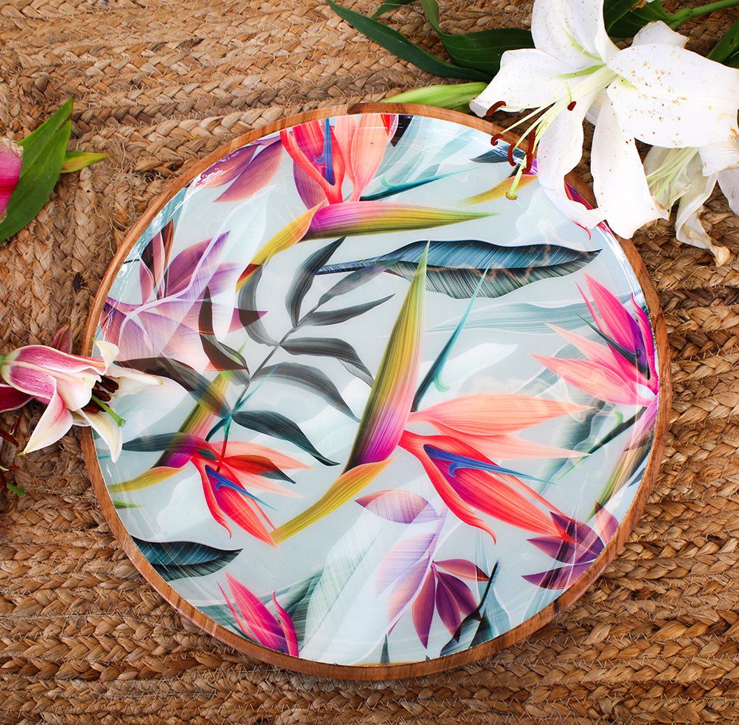 Hawaiian - Large Platter & Small Platter