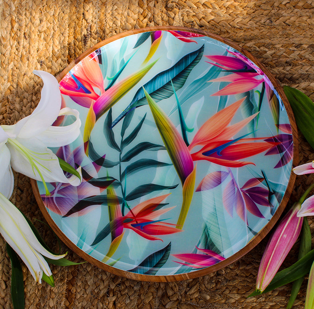Hawaiian - Large Platter & Small Platter