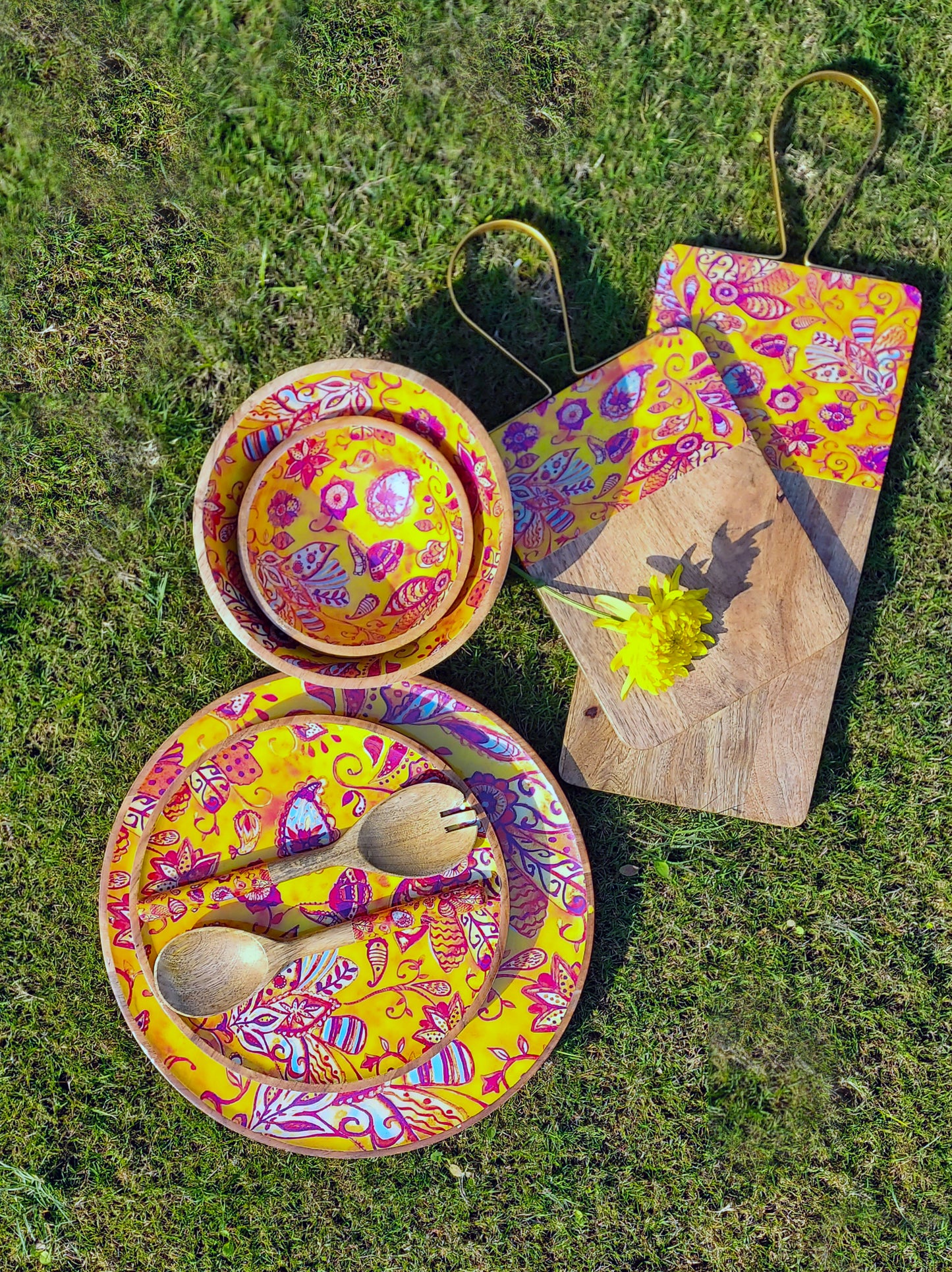 Yellow Mellow - Set of Seven